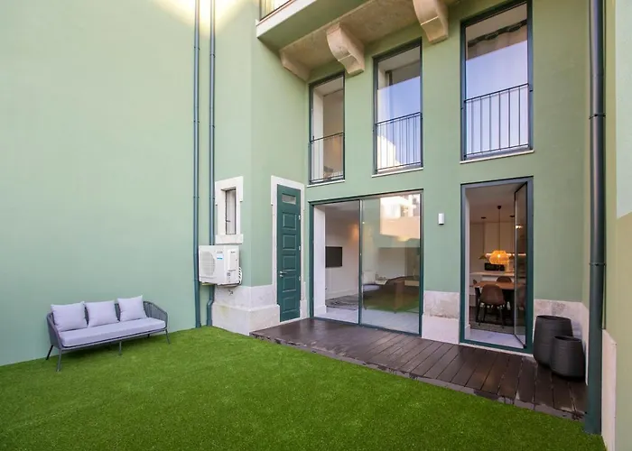 公寓 Loule Luxury Garden W/ Ac 波尔图